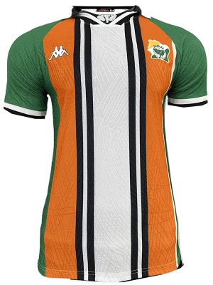 Ivory Coast maillot de football orange version spéciale joueur uniforme vêtements de sport pour hommes kit de football haut chemise 2024-2025